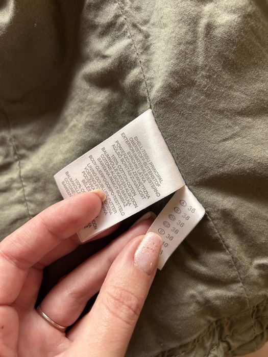 Krótka kurtka khaki moro oliwka boho