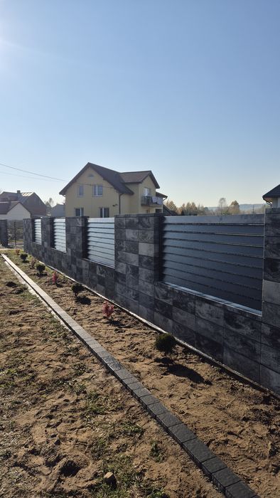 Ogrodzenie żaluzjowe Przęsła
