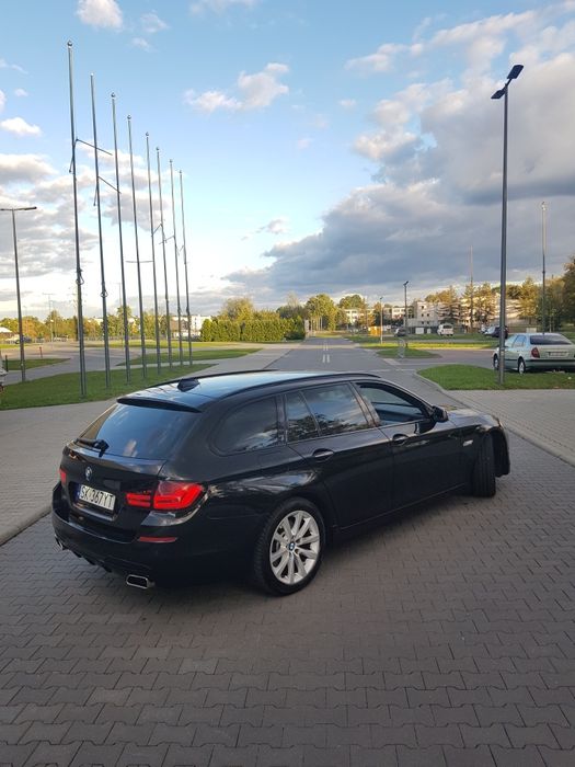 BMW F11 520d, mpakiet, shadowline, komforty, el.klapa, automat,łopatki