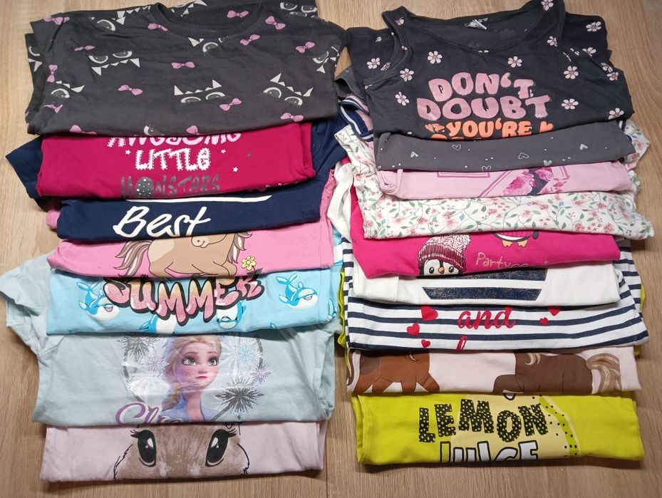 Paka ubrań dziewczynka 104 110