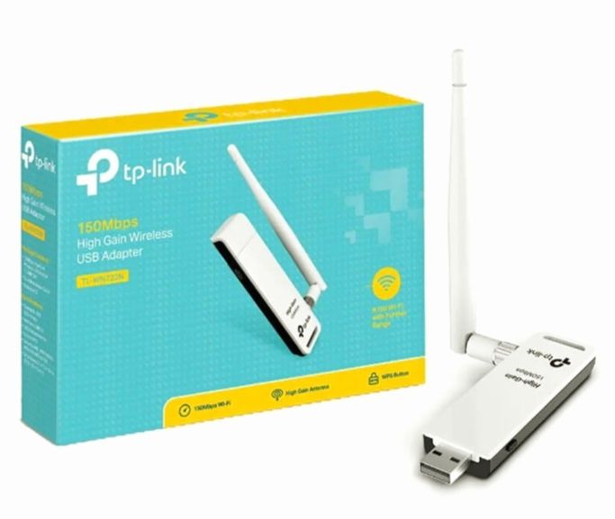 Karta sieciowa WIFI USB TPLink z antenką TL-WN722N