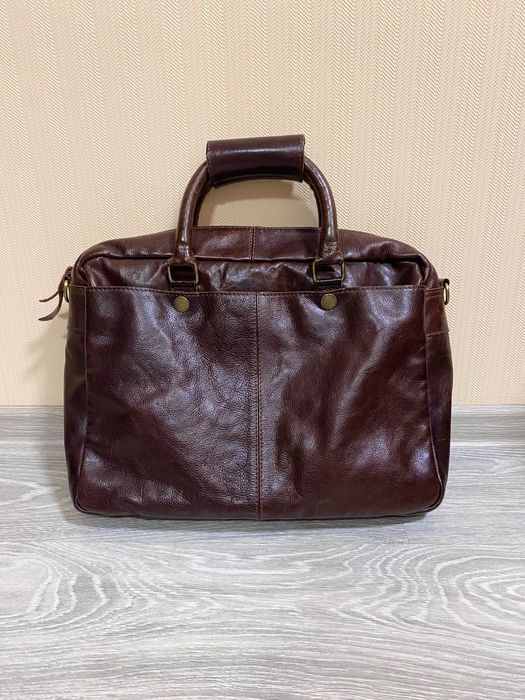 Чоловіча шкіряна сумка / портфель Cowboysbag для ноутбука