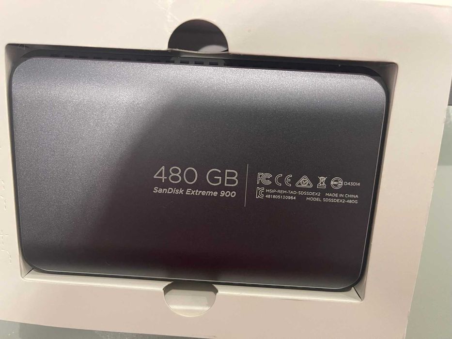 Зовнішній SSD накопичувач SANDISK USB 3.1 Extreme 900 480GB