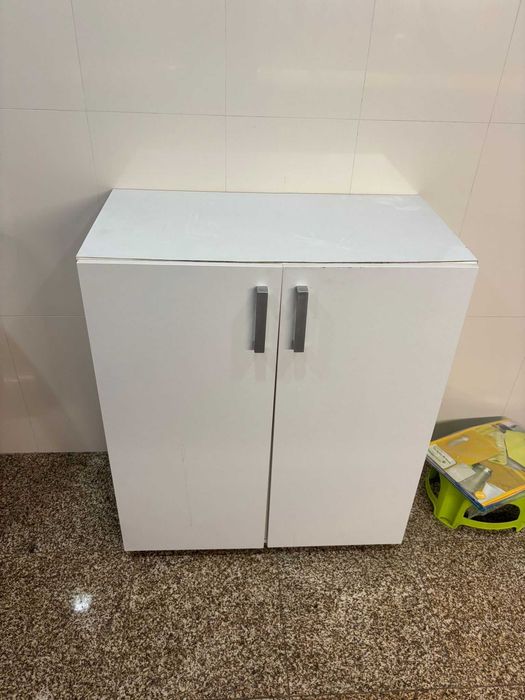 ARMÁRIO MULTIUSOS Branco de 2 portas