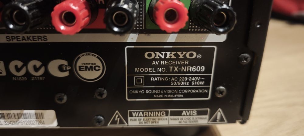 amplituner onkyo 7.2