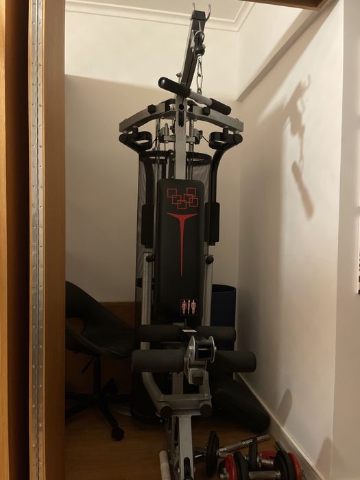 Multi Estação de Musculação Aço e PU - USADO