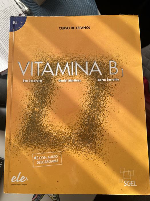 Vitamina b1 podrecznik jezyk hiszpanski