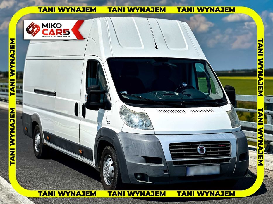 TANI BUS SPRINTER WYPOŻYCZALNIA / Wynajem busów dostawczych  z Hakiem