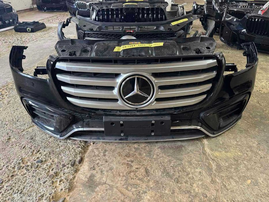 бампер глс 167 AMG установочная панель решотка x167 амг морда в зборі