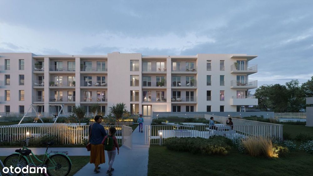 3-pokojowe mieszkanie 52m2 + balkon