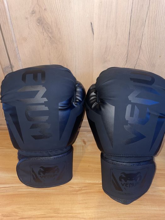 Venum Rękawice Bokserskie Challenger 3.0 – Czarne, 10 oz