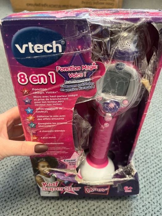 Mikrofon wschodzącej gwiazdy vtech