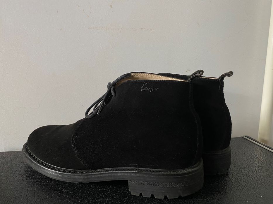 Botas kenzo camurça