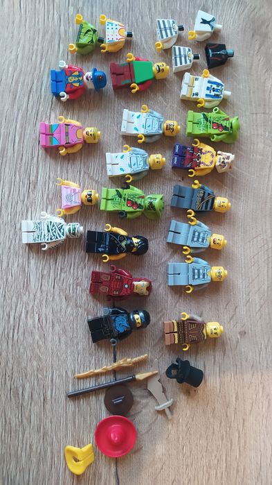 LEGO minifigurki: City, ninjago, Marvel