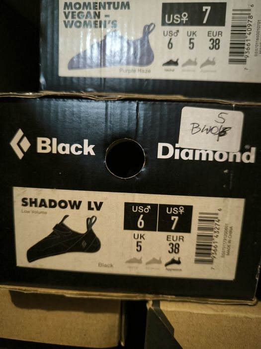 Nowe buty wspinaczkowe Black Diamond Shadow rozmiar 38