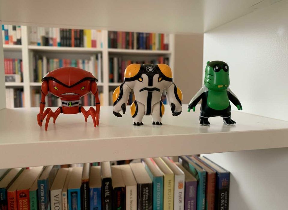 Рідкісні фігурки Ben 10 (2008 рік) — Оригінал! Ядро, Краб, Жук