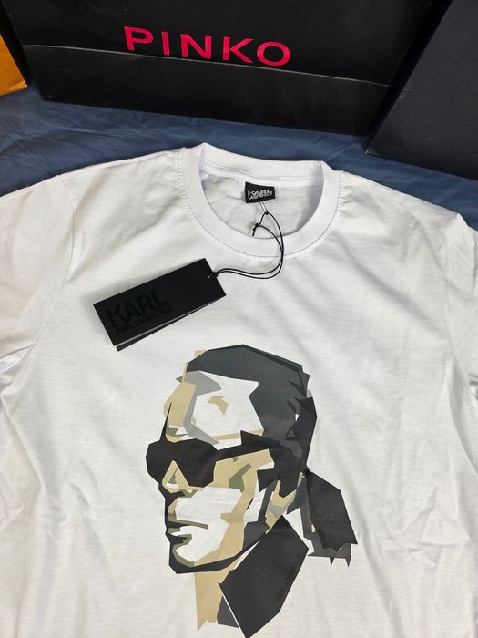 Koszulka męska tshirt Karl Lagerfeld kolory krótki rękaw premium M-XXXL