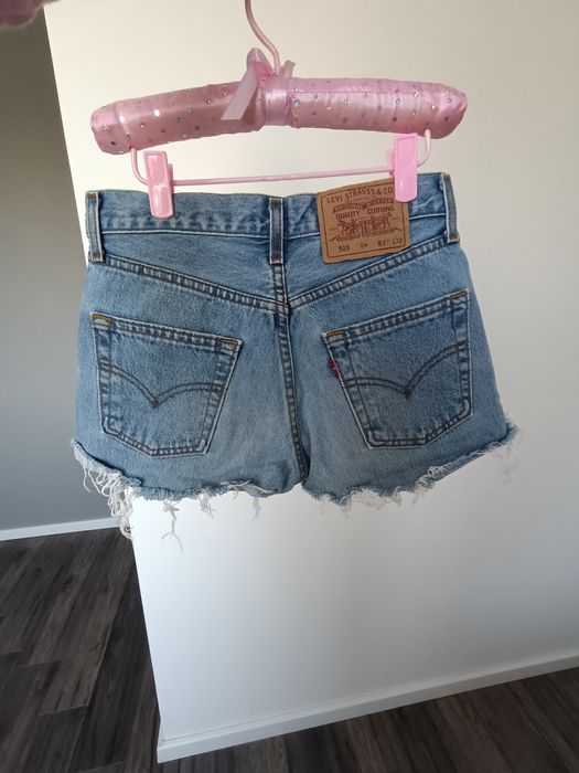 Szorty spodenki jeansowe Levi's niebieskie jeans Levis