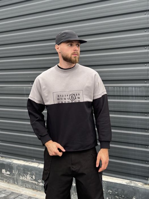 ОРИГІНАЛ! Світшот MM6 Maison Margiela Split Number Logo Sweatshirt