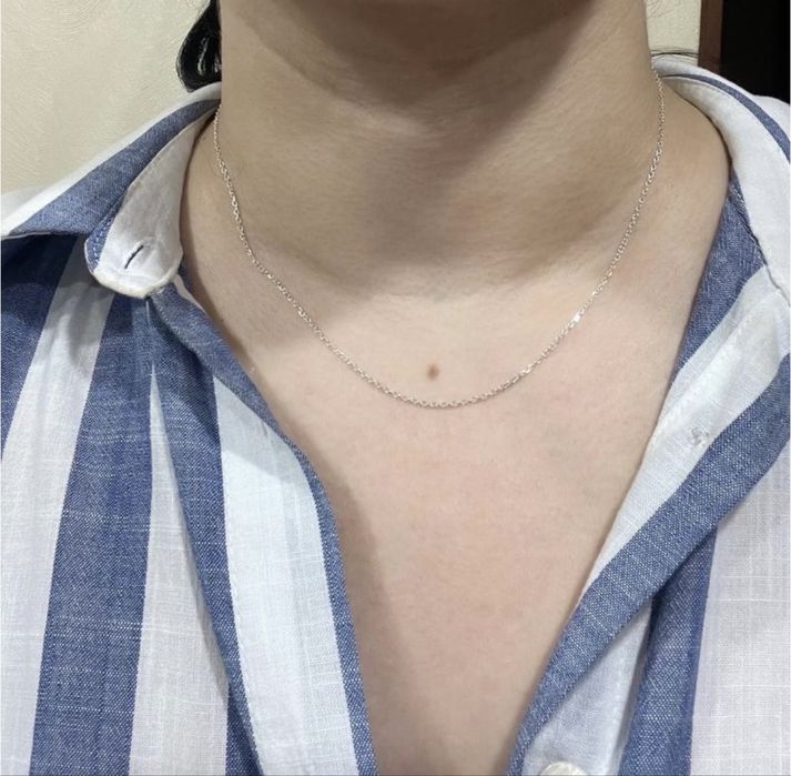 Ланцюжок срібло 925 Якірка 45 см ланцюг срібний