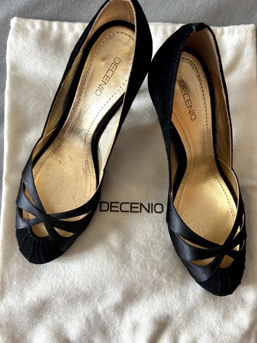 Sapatos pretos Decenio – elegantes e sofisticados! Tamanho 37