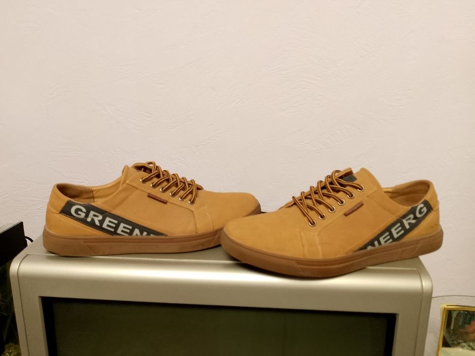 Туфлі наубук,мужскіе