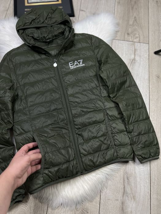 Оригинал Мужской микропуховик/ветровка EA7 Emporio Armani Puffer Down