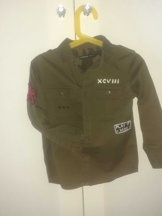 Koszule chlopiece rozm 110