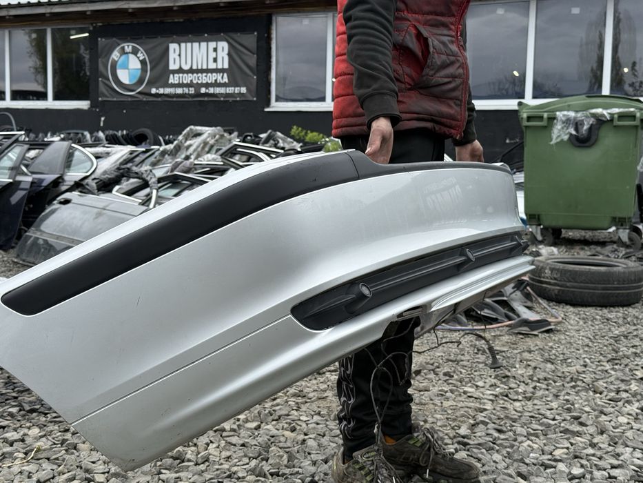 BMW Е46 задній бампер Універсал Touring 354 Бампер срібний Зад titan silber
