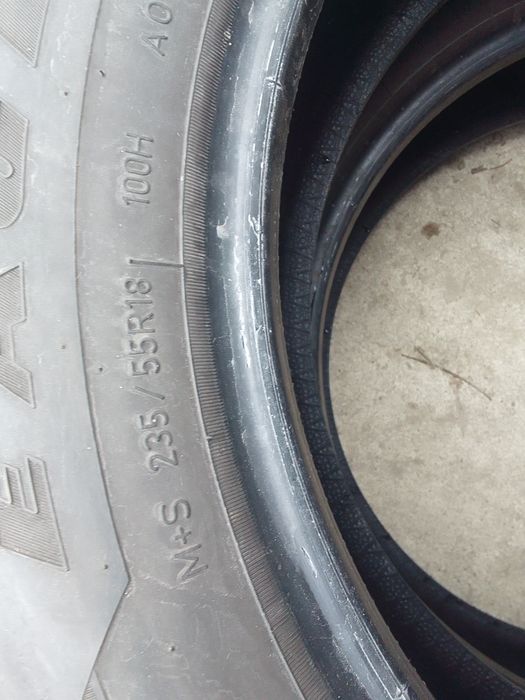 2 Opony wielosezonowe 235/55r18 GOODYEAR 6.5mm