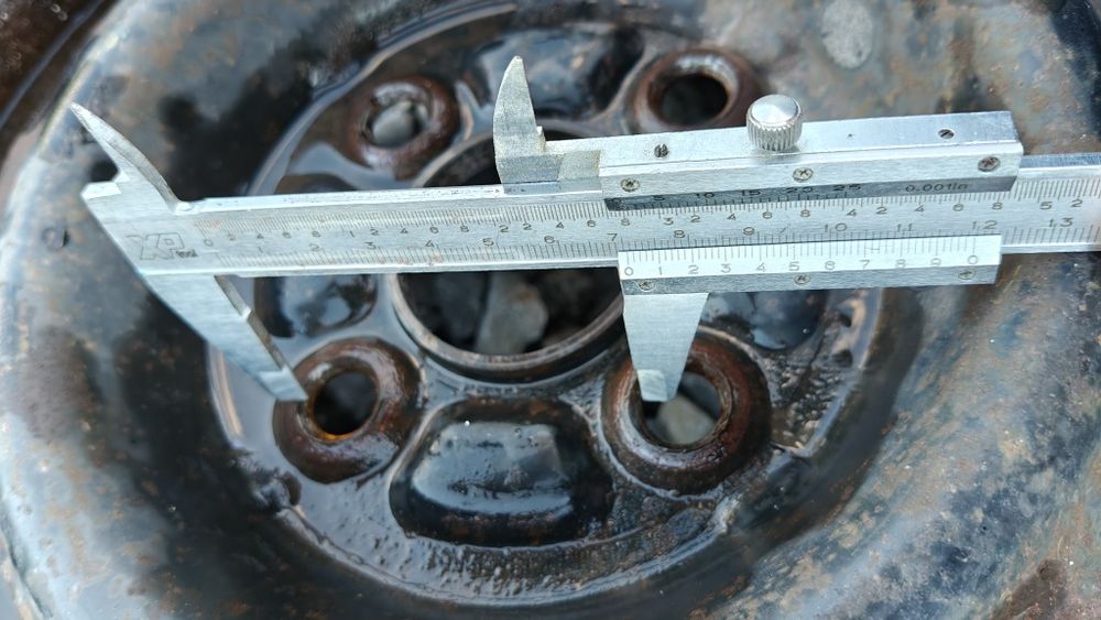 Felgi stalowe 14" 4x100 fi 54,1