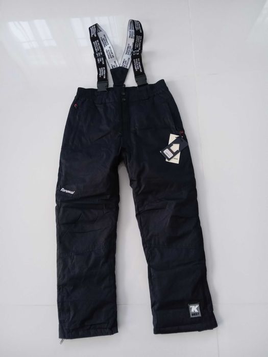 Narciarskie spodnie 140 cm zimowe ocieplane Happy House