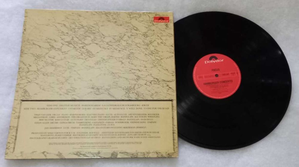 Focus – Hamburger Concerto LP de 1974