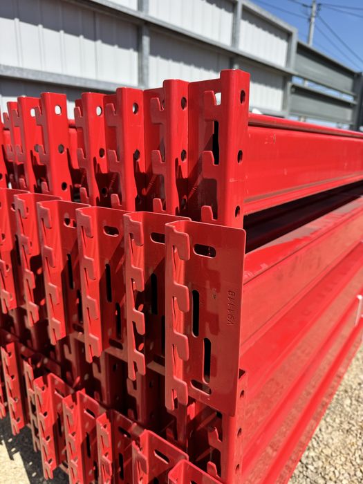 Regały wysokiego składowania paletowe warsztatowe magazynowe mocne