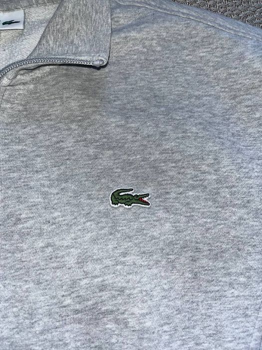 Зіпка Lacoste без передоплати!/(оригінал)тепла чоловіча кофта на флісі