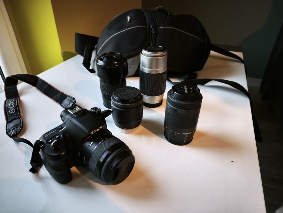 Sony Alpha a58 mega zestaw