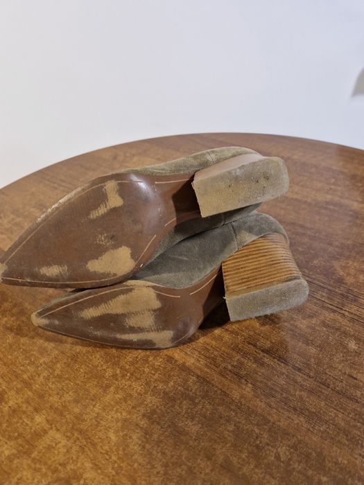 Kendall & Kylie botki zamszowe