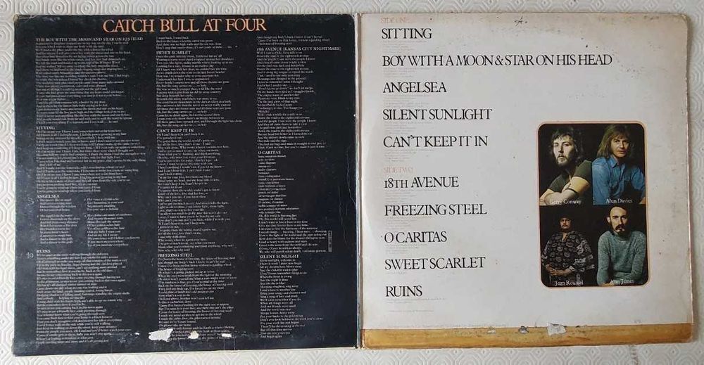 Disco Vinil CAT STEVENS - Catch Bull At Four