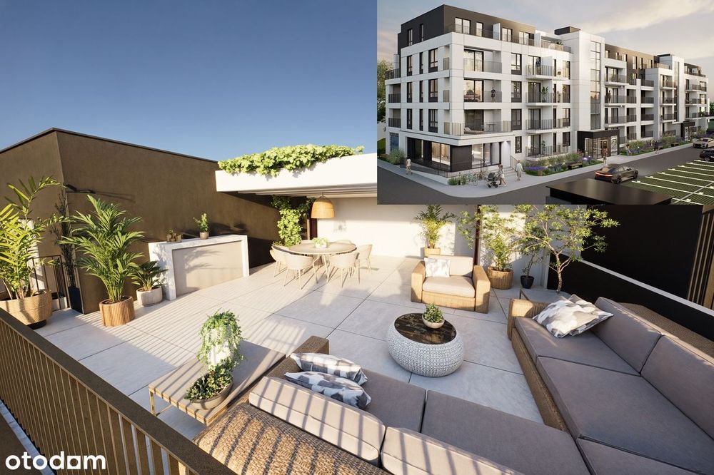 Penthaus Premium Z Tarasem58m2+2 Balkony |Top Lokalizacja| Jedyny Taki