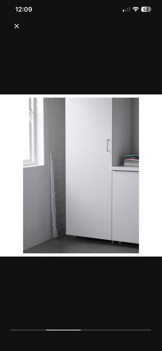 Frost: Estendal de roupas para interior e exterior, branco do Ikea