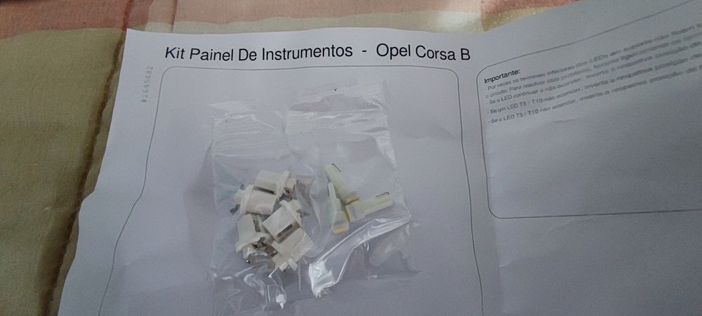 Kit LED's branco Opel Corsa B
