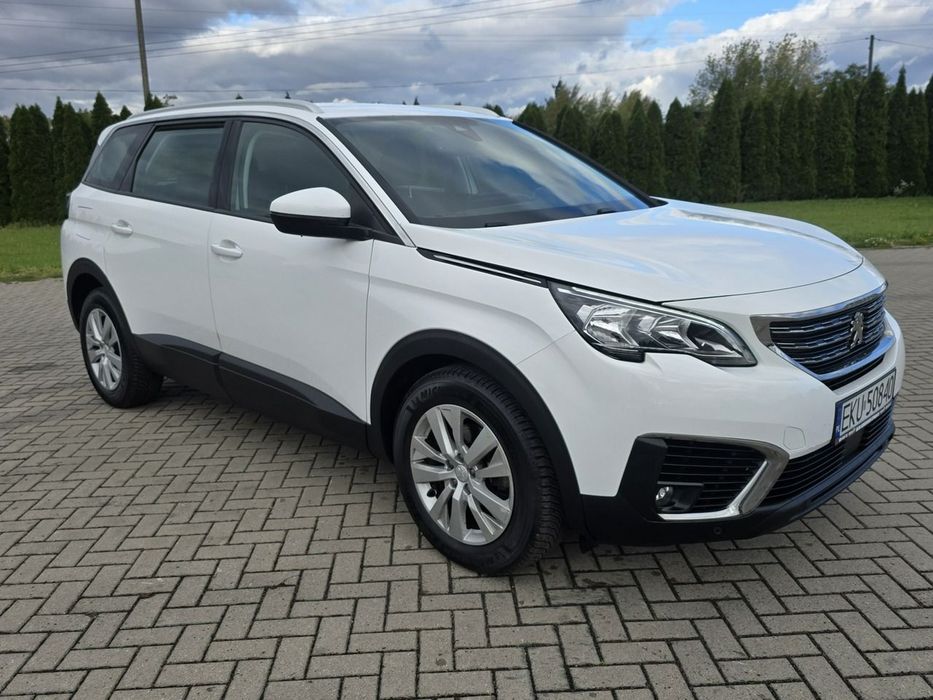 Peugeot 5008 1,2Turbo benz. 7 Foteli.Klimatronic 2 str. Navigacja.Serwis.OKAZJA