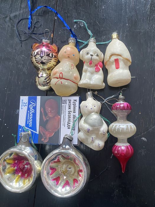 Игрушки новогодние из прошлого