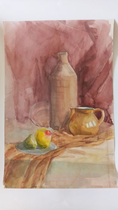 Живопись  картина  натюрморт  масло  холст 50×60