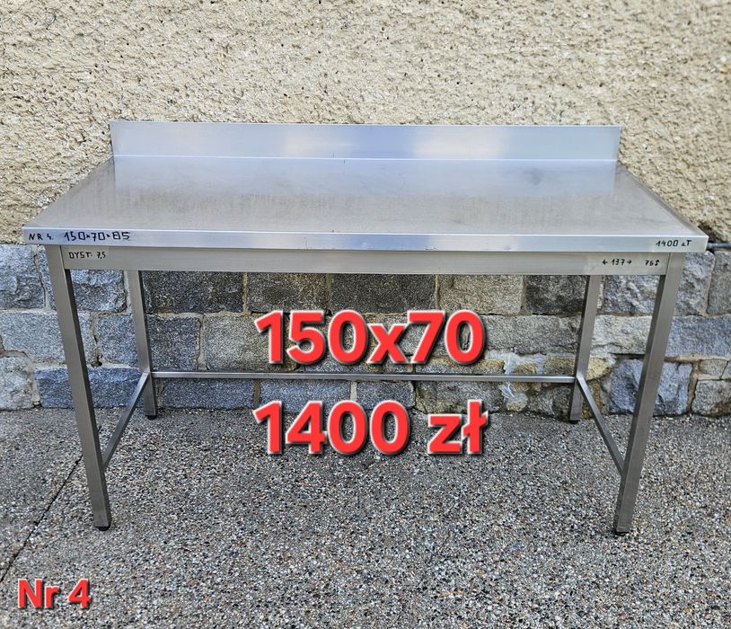 Blat roboczy, meble gastronomiczne, wyposażenie kuchni, stół gastro