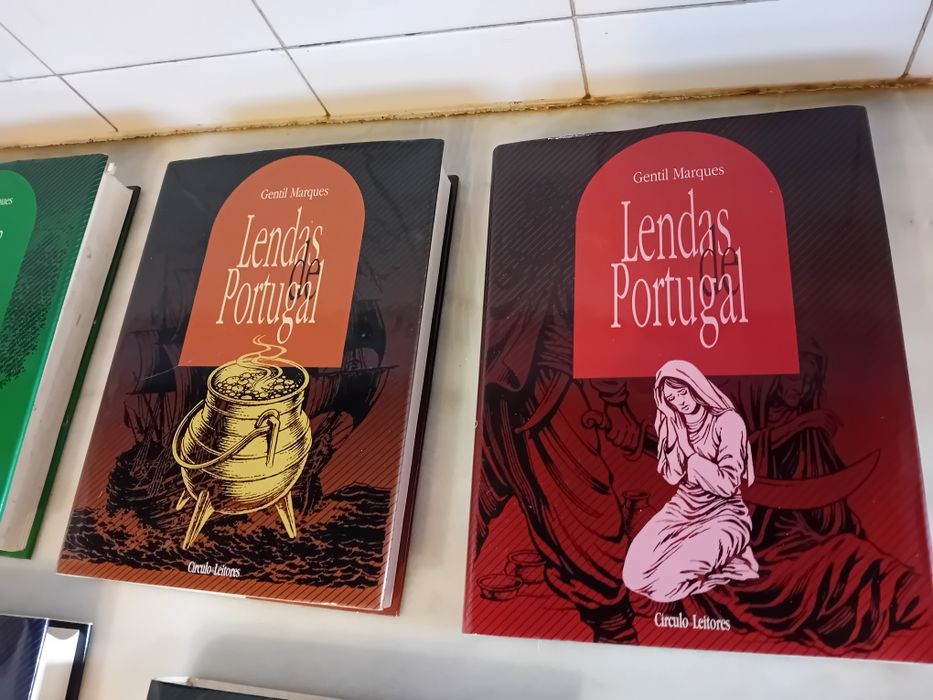 Conjunto de 5 Livros Lendas de Portugal