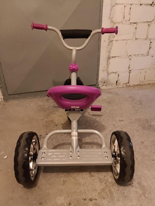 rowerek 3 kołowy york toyz fioleto