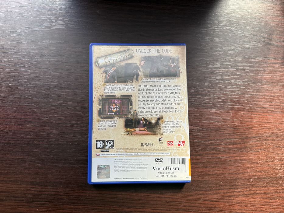 the davinci code  ps2
