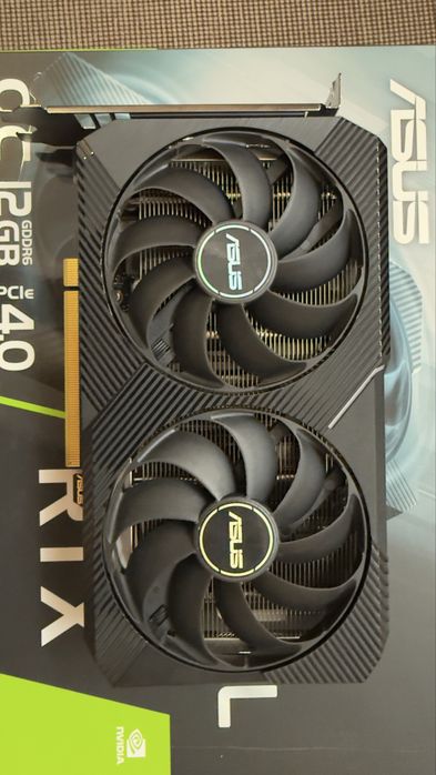 Продаю ASUS RTX 3060 Dual OC V2 LHR 12GB