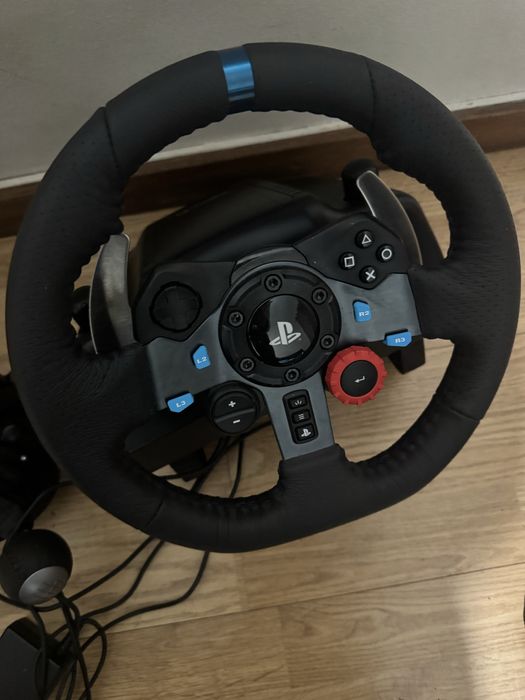 Logitech G29  com pedais + caixa de velocidades